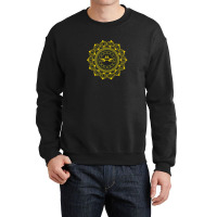 Mandala Funny Pastafarian Fsm - Yellow Crewneck Sweatshirt | Artistshot