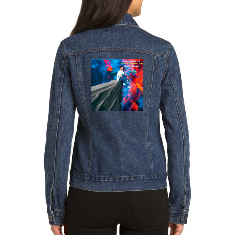 Russell James Vitale (russ) Ladies Denim Jacket by oroogro891216 | Artistshot