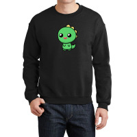 Dinosaur Cute T Rex Roar Cartoon Drawing Image Gifts Crewneck Sweatshirt | Artistshot