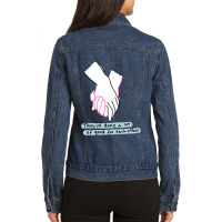 Funny Gifts Connell My Favorite People Ladies Denim Jacket | Artistshot