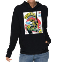 Judge Dredd Dredd Police Mega City Mega City Mega City One Cover Punk  Lightweight Hoodie | Artistshot