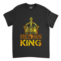 Melanin King  For Men African Black History Month Characters Video Gam Classic T-shirt | Artistshot