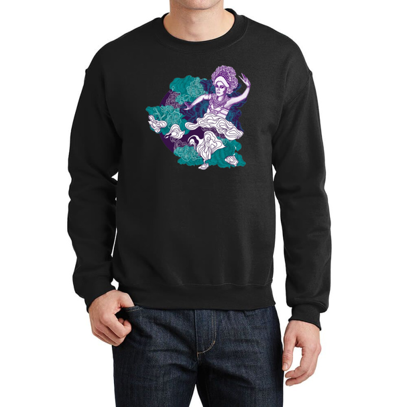 Island Of Heaven Dancer Bali7 Design Crewneck Sweatshirt by Nedi | Artistshot