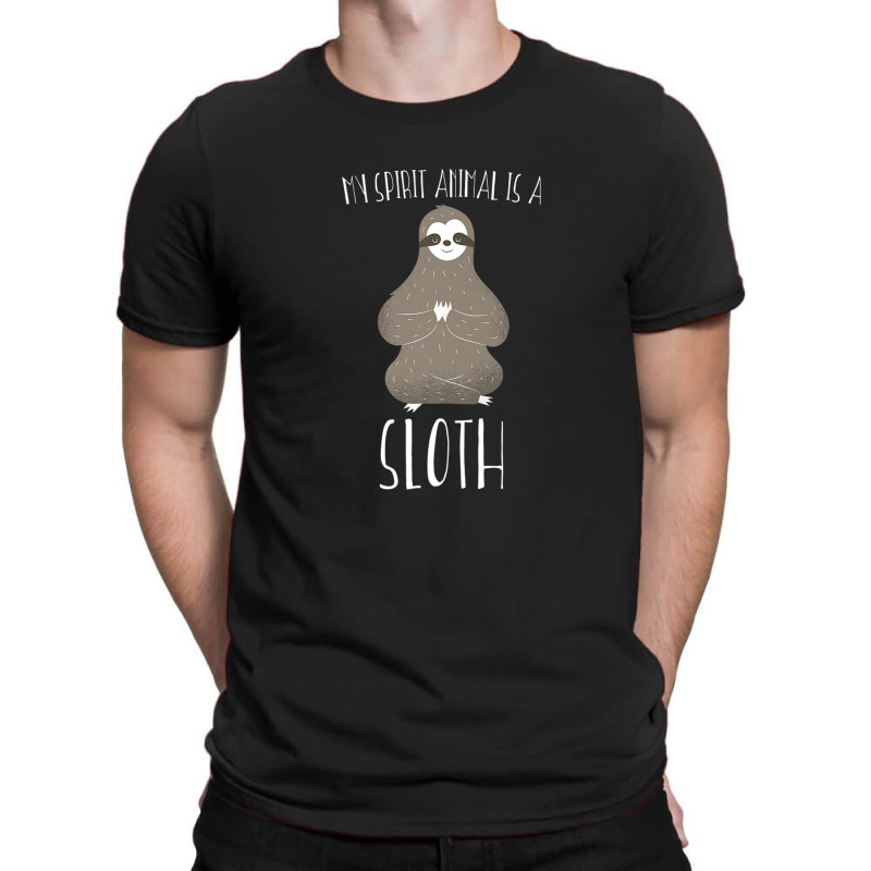 My Spirit Animal Is A Sloth Sloth Lover Gift T-shirt | Artistshot