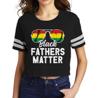 Black Fathers Matter Dad History Month Husband Dope Leader Character V Scorecard Crop Tee | Artistshot