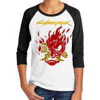 Cyberpunk 2077   Samurai Demon Youth 3/4 Sleeve | Artistshot