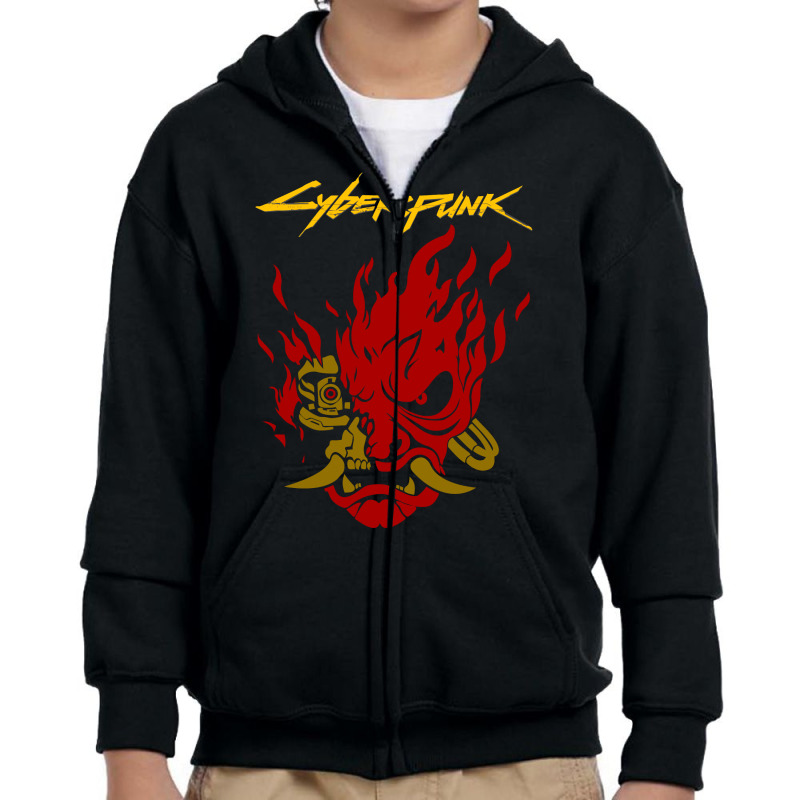 Cyberpunk 2077   Samurai Demon Youth Zipper Hoodie | Artistshot