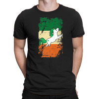 Distressed Irish Flag St Patrick - Unicorn Tee T-shirt | Artistshot