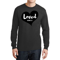 Loved Romans 58 Bible Verse Valentine's Christians Long Sleeve Shirts | Artistshot