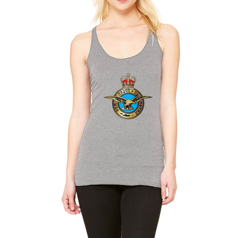 Royal Air Force Per Ardua Ad Astra Insignia Racerback Tank | Artistshot