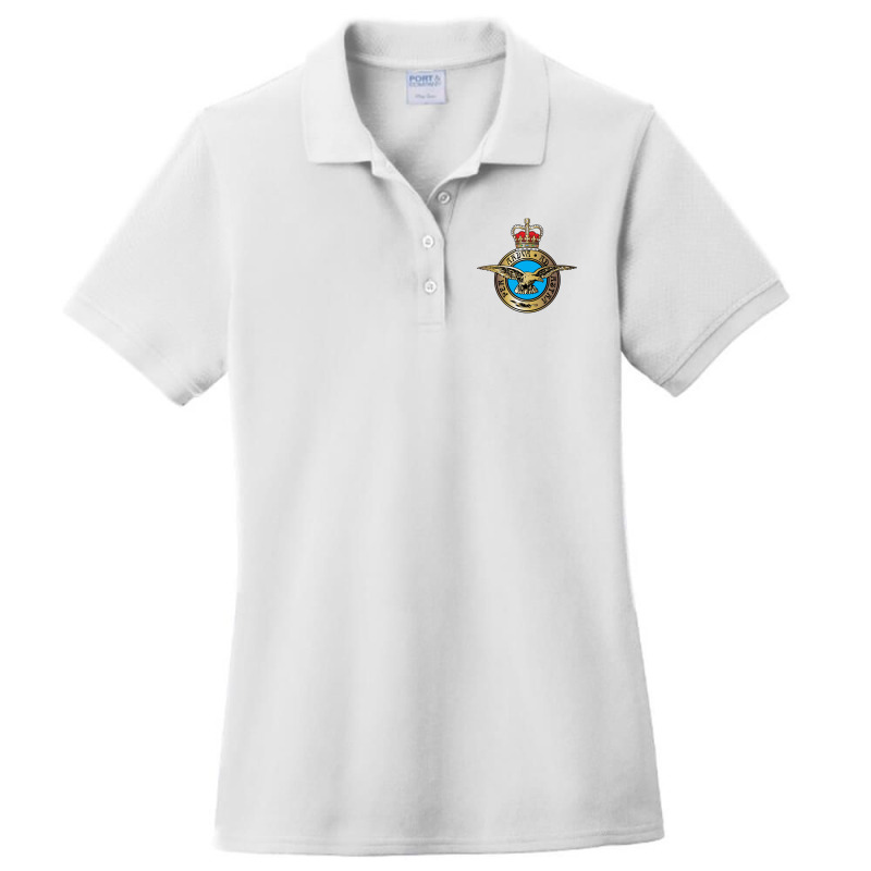 Royal Air Force Per Ardua Ad Astra Insignia Ladies Polo Shirt | Artistshot