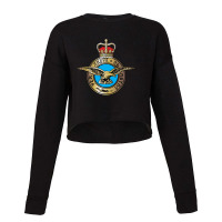 Royal Air Force Per Ardua Ad Astra Insignia Cropped Sweater | Artistshot