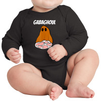 New Jersey Slang Halloween Dry Cured Meat Gabaghoul Gabagool Long Sleeve Baby Bodysuit | Artistshot