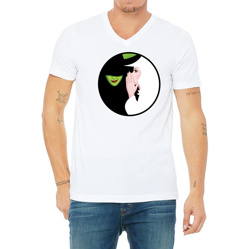 Wicked Circle Design V-Neck Tee by cm-arts | Artistshot