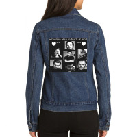 Day Gift Bill Skarsgard Gifts Women Ladies Denim Jacket | Artistshot