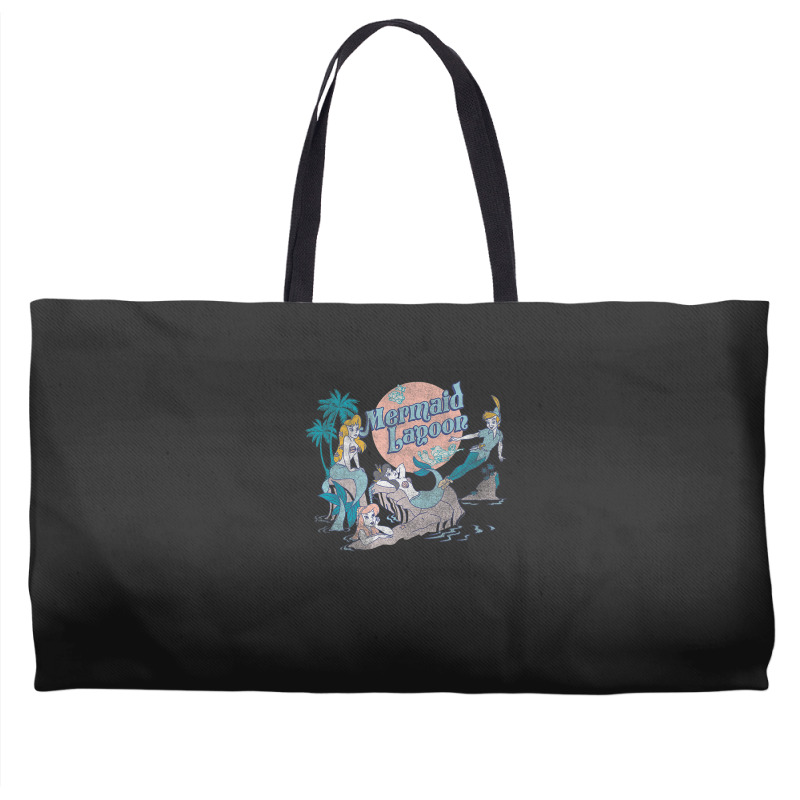 Peter Pan Distressed Mermaid Lagoon Weekender Totes | Artistshot