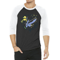 Peter Pan Tinkerbell Sweat Sparkle 3/4 Sleeve Shirt | Artistshot