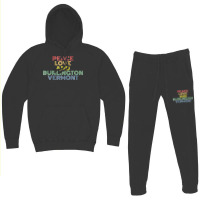 Burlington Vermont Vintage 70s Retro Hoodie & Jogger Set | Artistshot