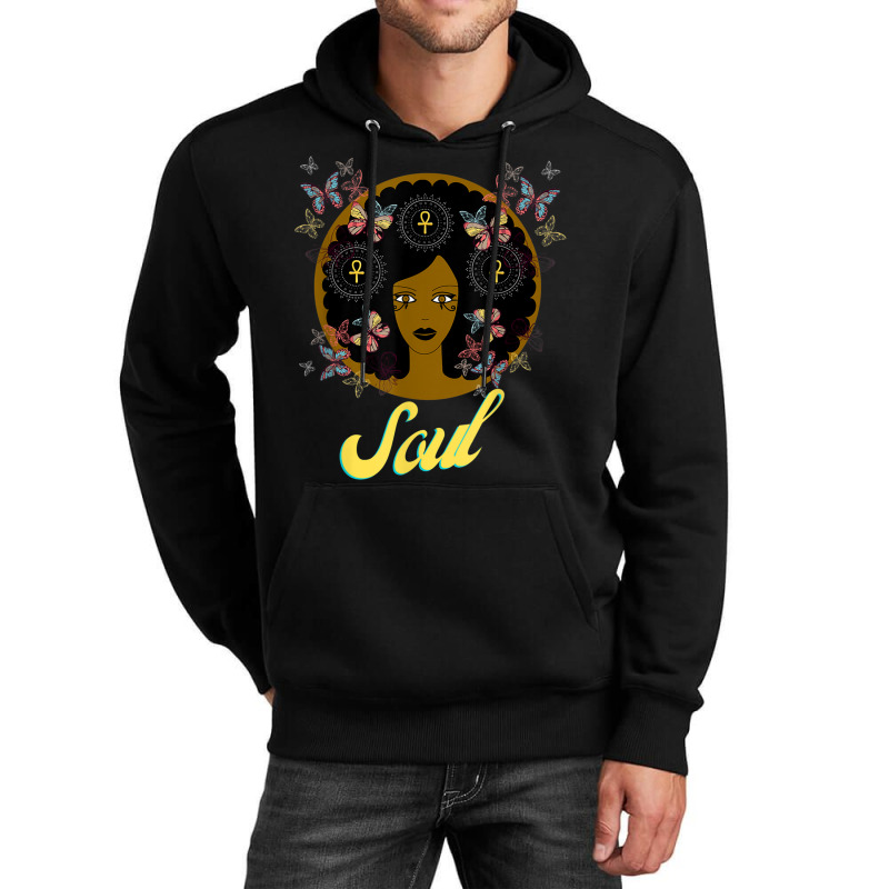 Classy Womens African Head Wrap Black Pride - Soul Sista Video Games C Unisex Hoodie by RoyDesign | Artistshot