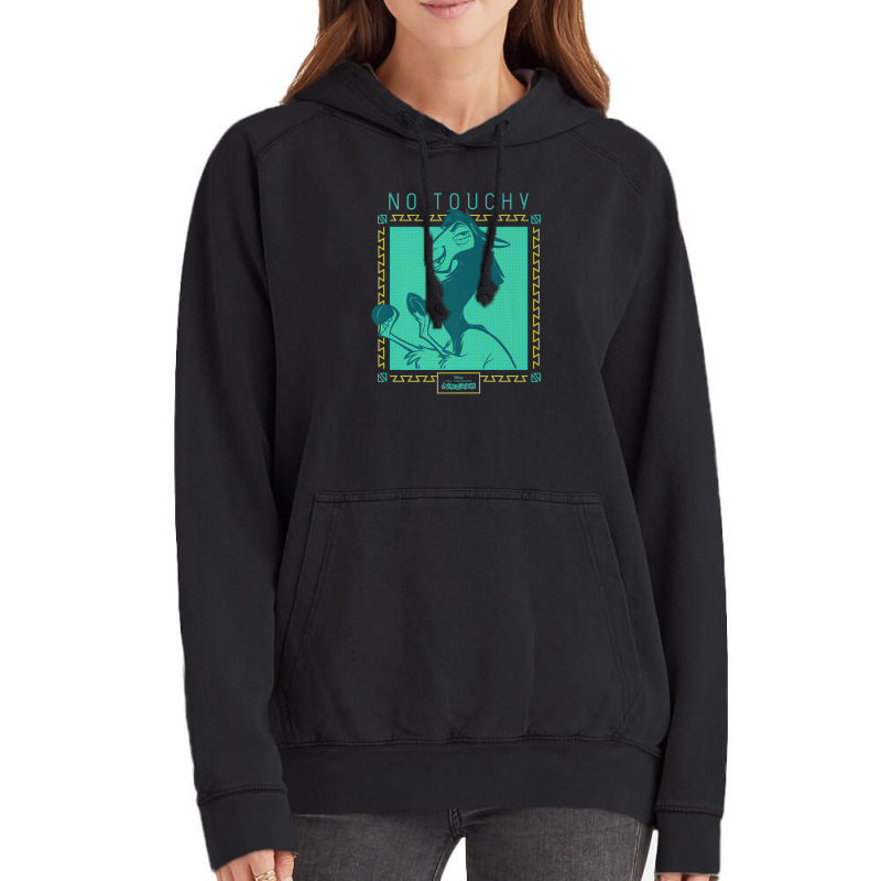 The Emperor's New Groove Llama No Touchy Vintage Hoodie | Artistshot