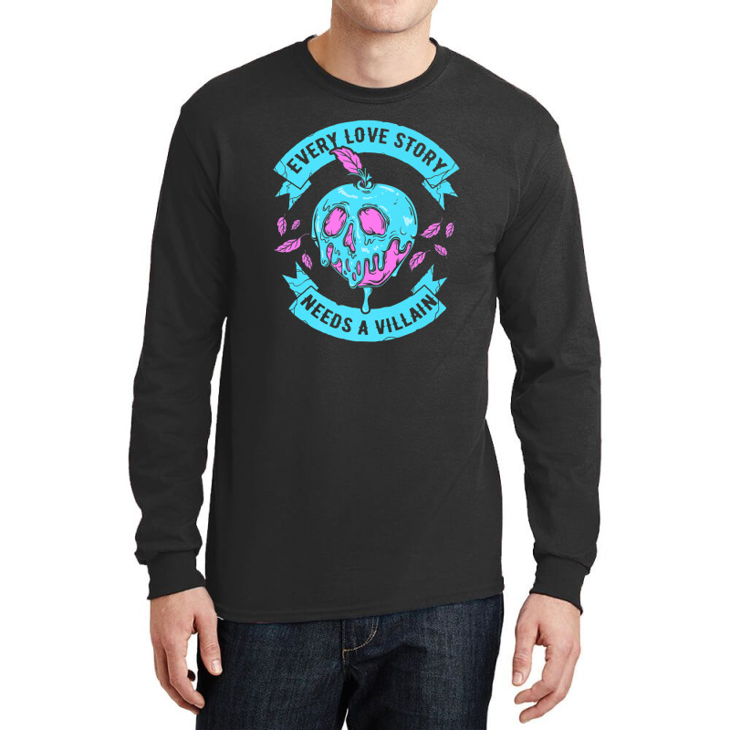 Villains Every Love Story Needs A Villain Valentine's Long Sleeve Shirts | Artistshot