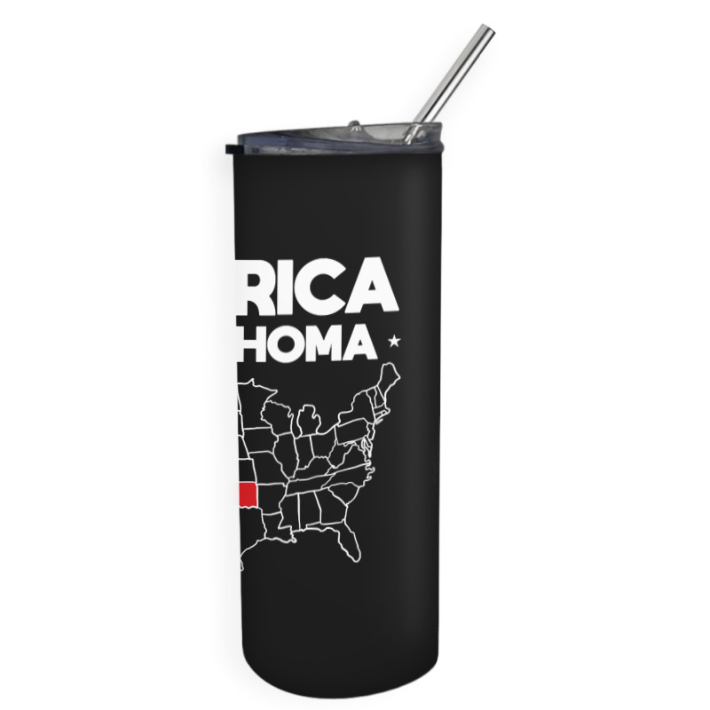 Usa Oklahoma, Usa Oklahoma Vintage, Usa Oklahoma Art, Usa Oklahoma Pai Skinny Tumbler | Artistshot