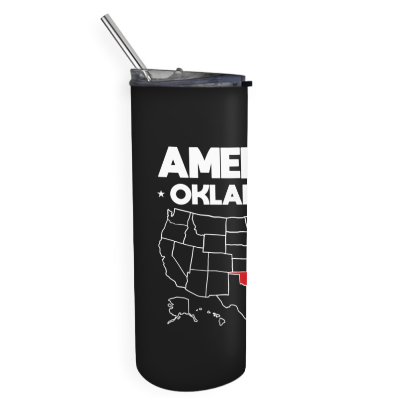 Usa Oklahoma, Usa Oklahoma Vintage, Usa Oklahoma Art, Usa Oklahoma Pai Skinny Tumbler | Artistshot