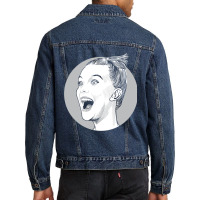 Cartoon Gifts Maya Millie Gift Men Men Denim Jacket | Artistshot