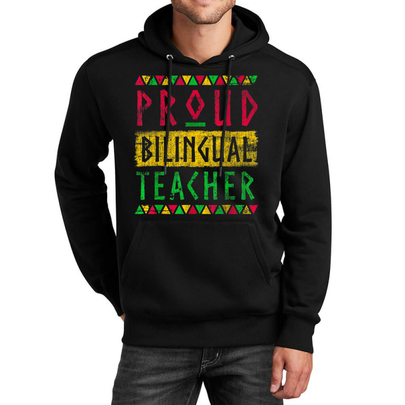 Cool Bilingual Teacher Giffor Black History Month Gifts Women Unisex Hoodie by RoyDesign | Artistshot