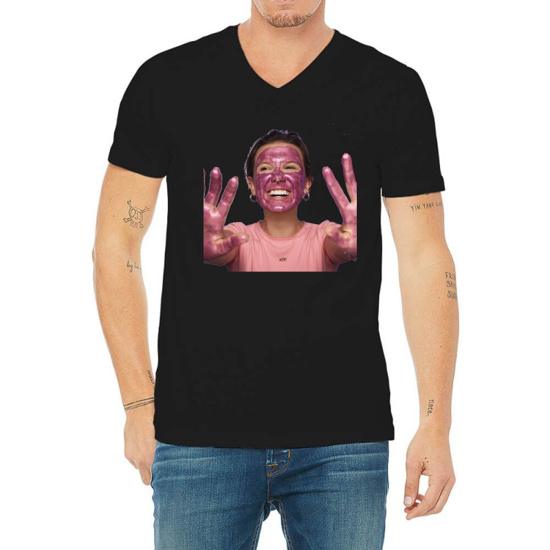 Character Animated Jaeden Lieberher Gifts Women V-neck Tee | Artistshot