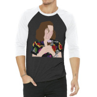 Graphic Music Maya Millie Mens My Favorite 3/4 Sleeve Shirt | Artistshot