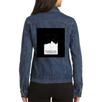 Music Vintage Retro Poe Cool Story Women My Favorite Ladies Denim Jacket | Artistshot