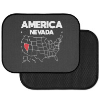 Usa Nevada, Usa Nevada Vintage, Usa Nevada Art, Usa Nevada Painting, U Rear Car Mat | Artistshot