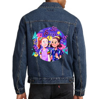 Mask Jaeden Lieberher My Favorite People Men Denim Jacket | Artistshot