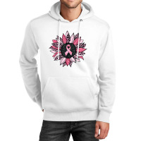 Sunflower Pink Cancer Awareness Women Warrior Unisex Hoodie | Artistshot