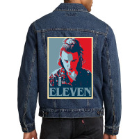 Music Vintage Retro Enola Holmes Men Women Men Denim Jacket | Artistshot