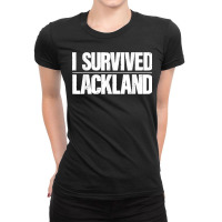 Survived Lackland Afb Basic Military Training Air Force Bmt Ladies Fitted T-shirt | Artistshot