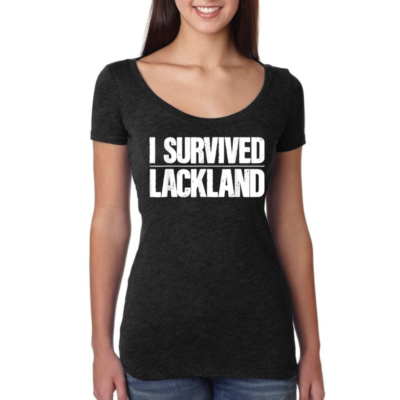 Survived Lackland Afb Basic Military Training Air Force Bmt Women's Triblend Scoop T-shirt by STACYSCHUDEL | Artistshot