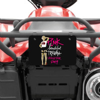 Trauma Tour Relaxed Fit Atv License Plate | Artistshot