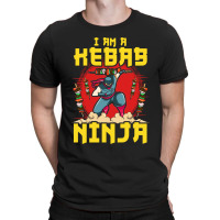 Vintage Photograp Acting Ninja Mens Funny T-shirt | Artistshot