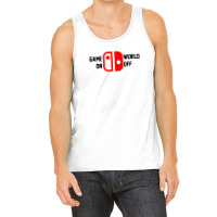 Game On World Off For Light Tank Top | Artistshot