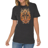 Burning Church, Burning Church Art, Burning Church Vintage, Burning Ch Vintage T-shirt | Artistshot