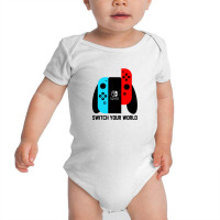 Switch Your World Baby Bodysuit | Artistshot