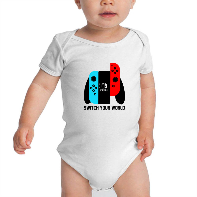 Switch Your World Baby Bodysuit | Artistshot