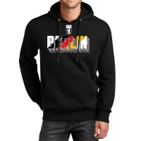 Berlin Typography Germany Flag Berlin Bear Symbol T Shirt Unisex Hoodie | Artistshot