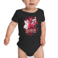 Hazbin Hotel, Graphic, Funny, Alastor, Hazbin, Hotel, Angel Dust, Radi Baby Bodysuit | Artistshot