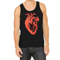 Anatomic Vintage Heart, Anatomic Vintage Heart Art, Anatomic Vintage H Tank Top | Artistshot