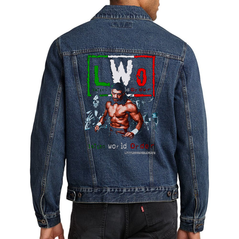 Eddie Guerrero 1990, Eddie Guerrero 1990 Art, Eddie Guerrero 1990 Vint Men Denim Jacket | Artistshot