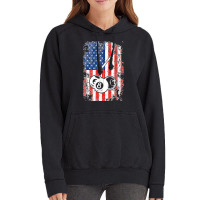 Billiards American Flag Cue Pool Balls Billiard Player Gift T Shirt Vintage Hoodie | Artistshot