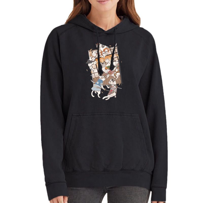 Cat Invade Chapter One, Cat Invade Chapter One Art, Cat Invade Chapter Vintage Hoodie | Artistshot